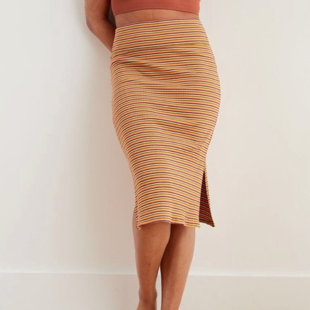 Aerie midi skirt